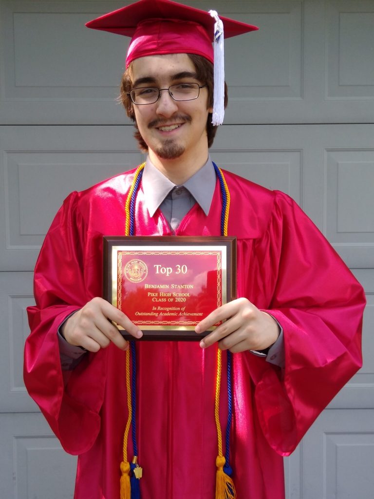 Benjamin Stanton, Pathway to the Future scholarship recipient